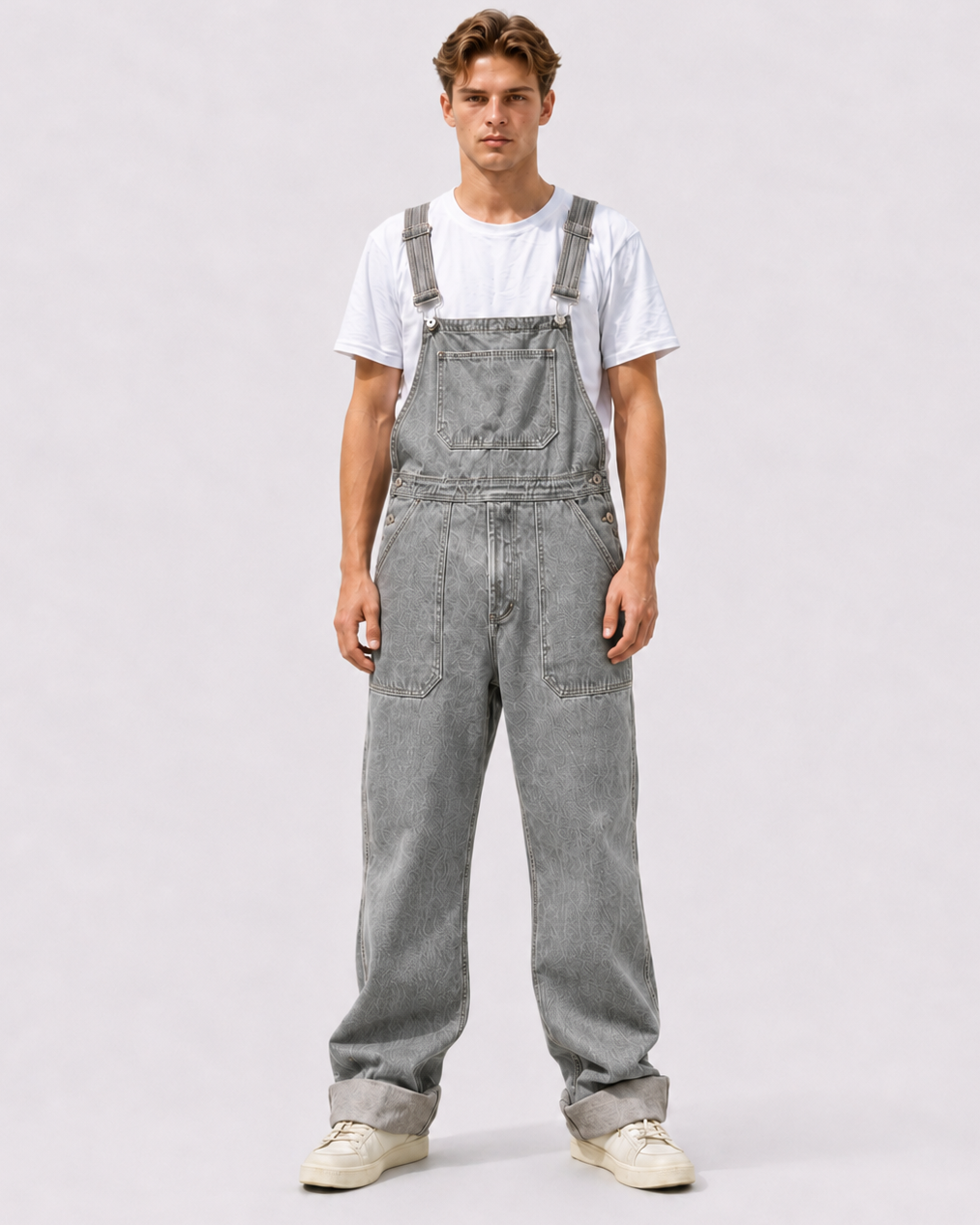 Salopette Denim Large Vintage Homme