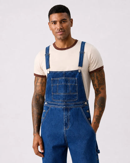 Salopette Denim Vintage Droite Homme