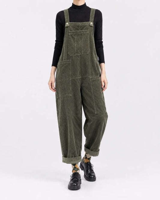 Salopette Velours Vintage Femme