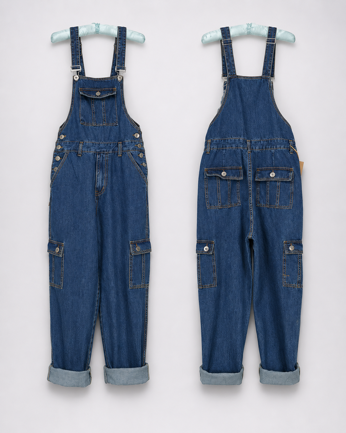 Salopette Streetwear Workwear Coupe Loose