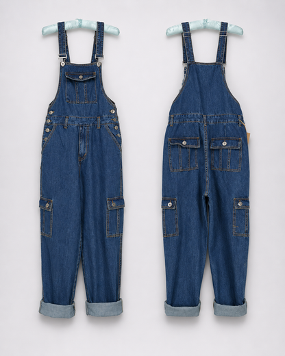 Salopette Streetwear Workwear Coupe Loose