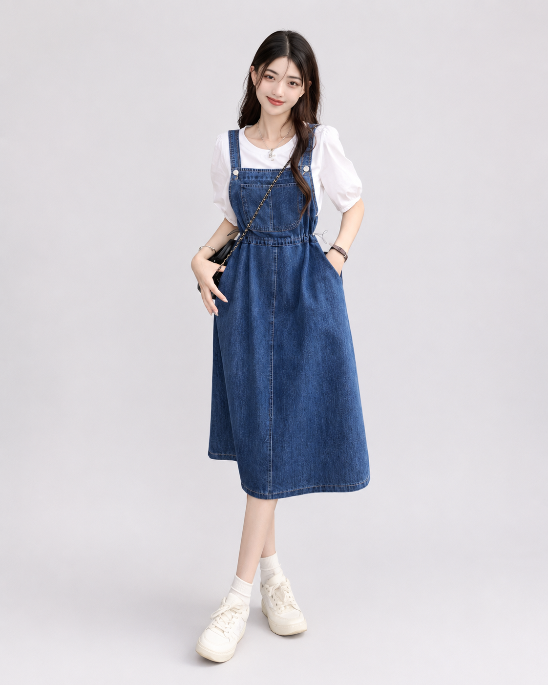 Robe Salopette Jean Casual