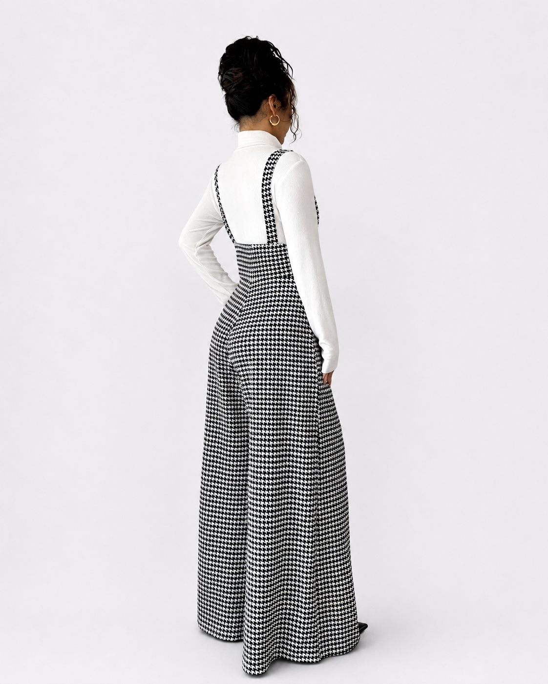 Salopette Wide Leg Patchwork
