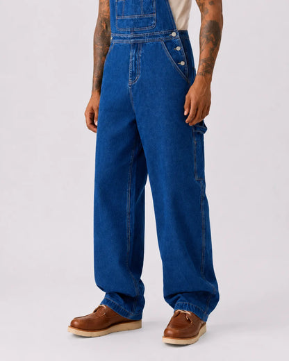 Salopette Denim Vintage Droite Homme