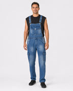 Salopette Denim Cargo Multipoches