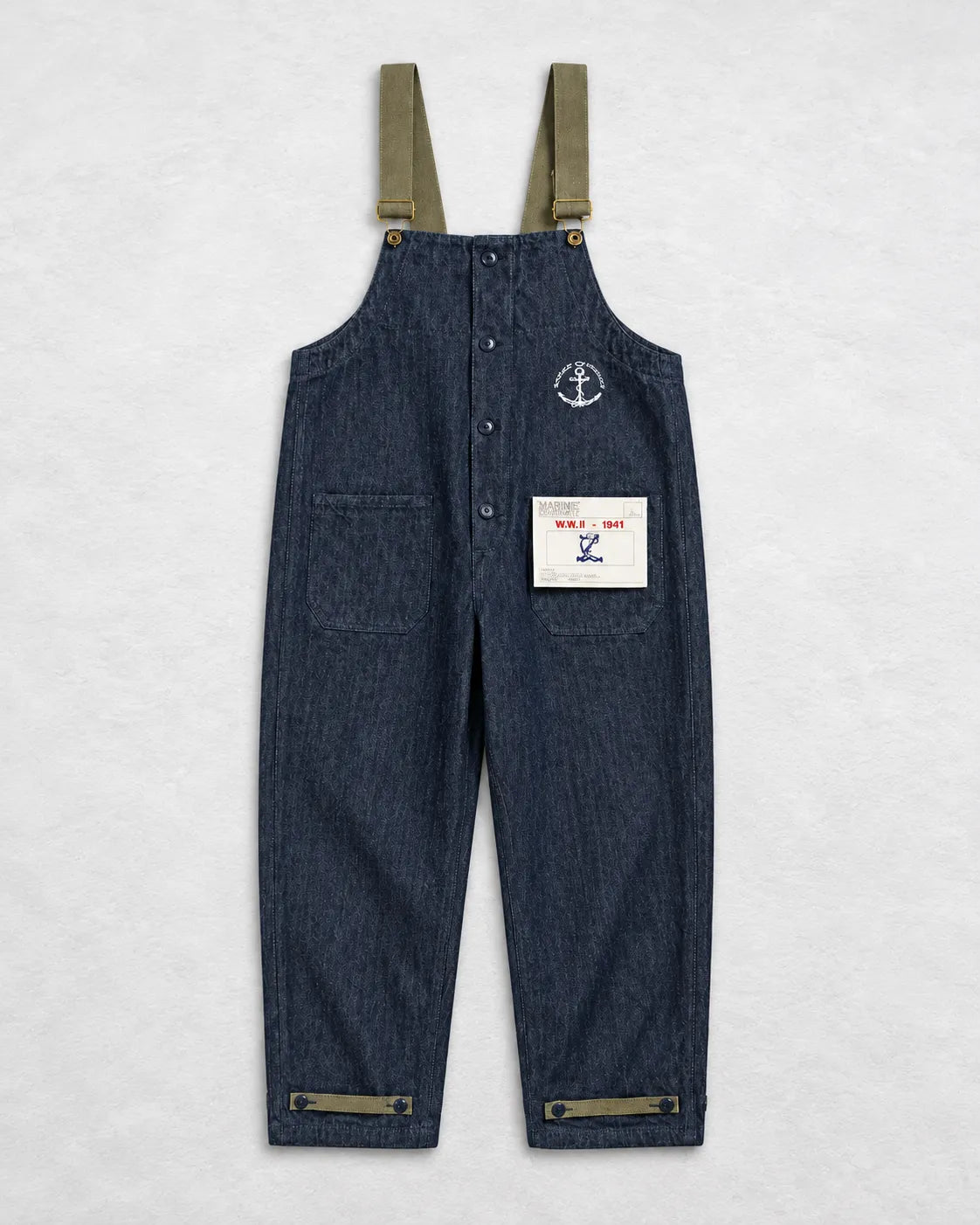Salopette Denim Pont Militaire