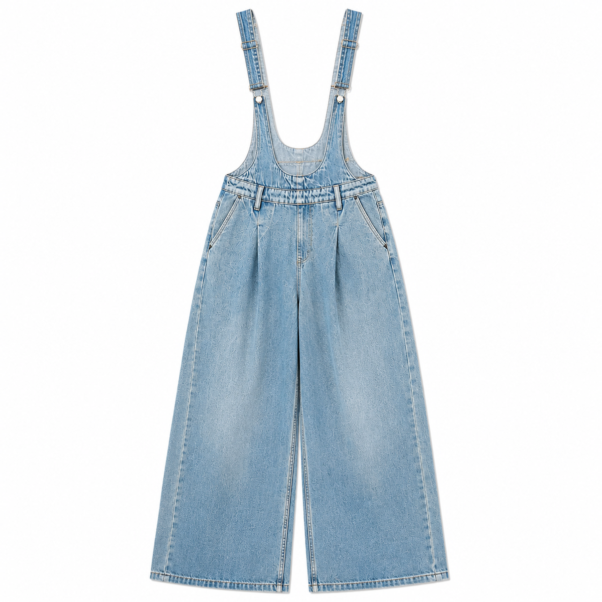 Salopette Pantalon large en denim
