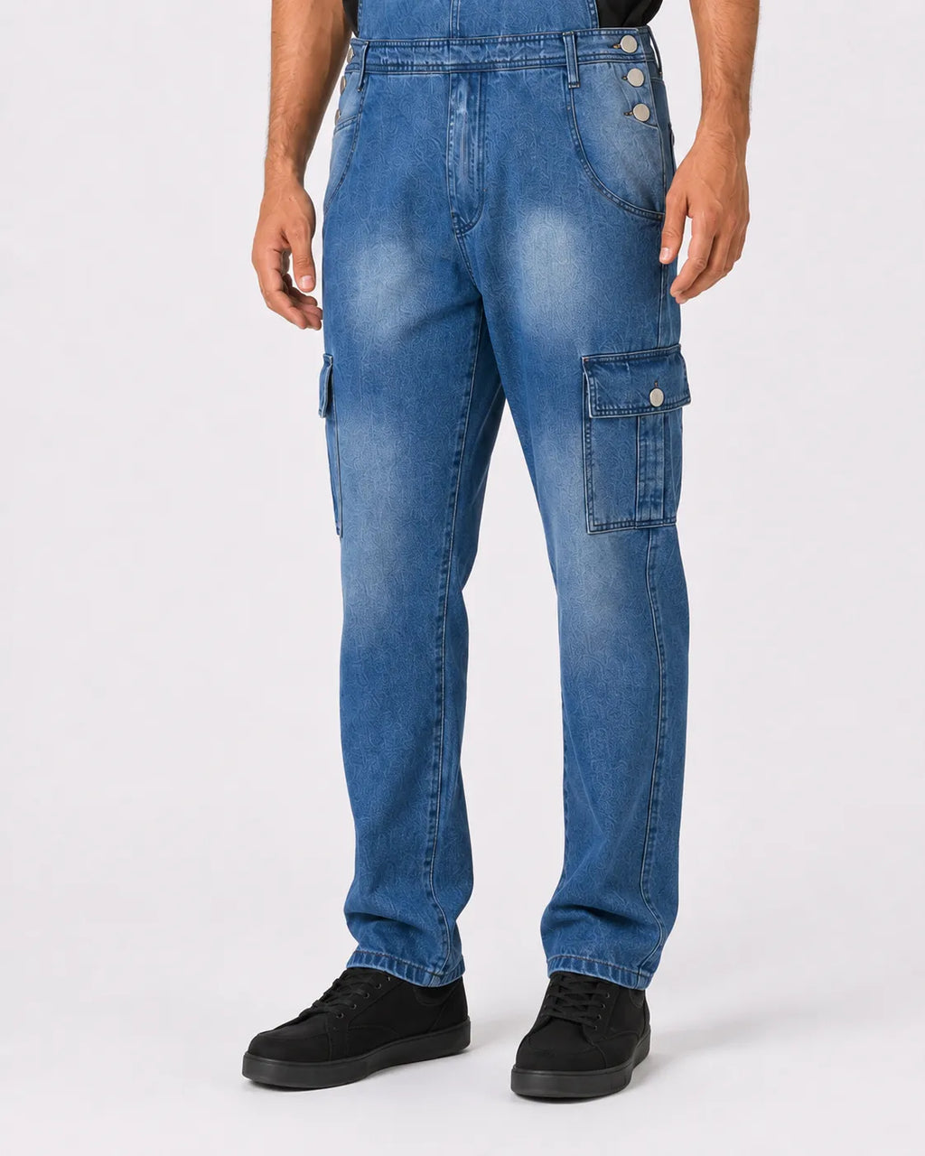 Salopette Denim Cargo Multipoches
