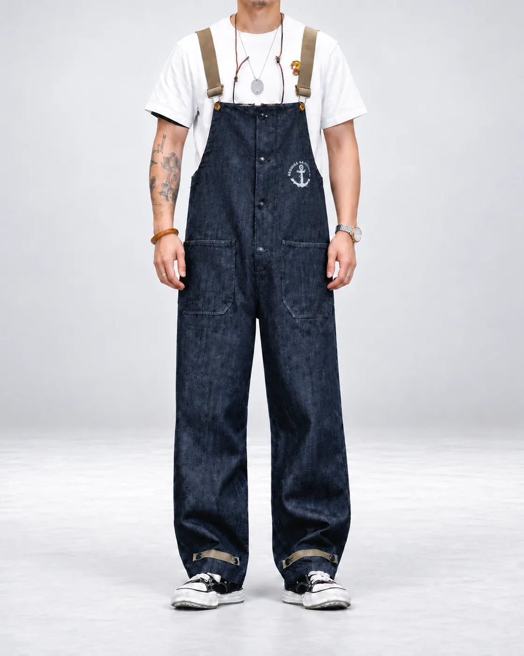 Salopette Denim Pont Militaire