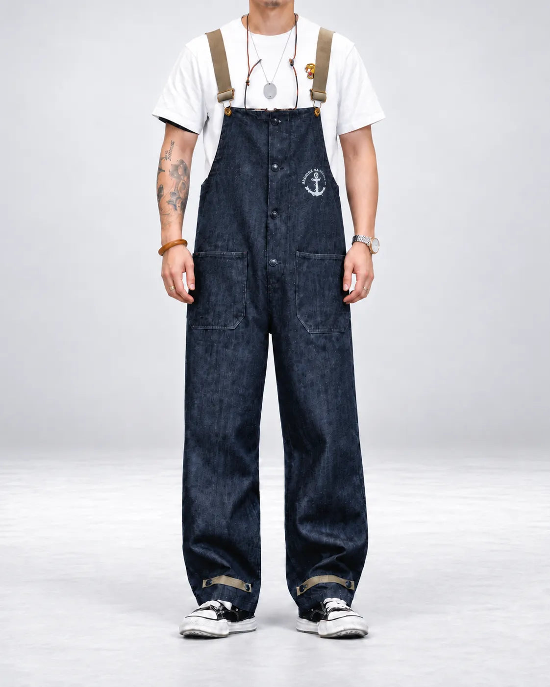 Salopette Denim Pont Militaire
