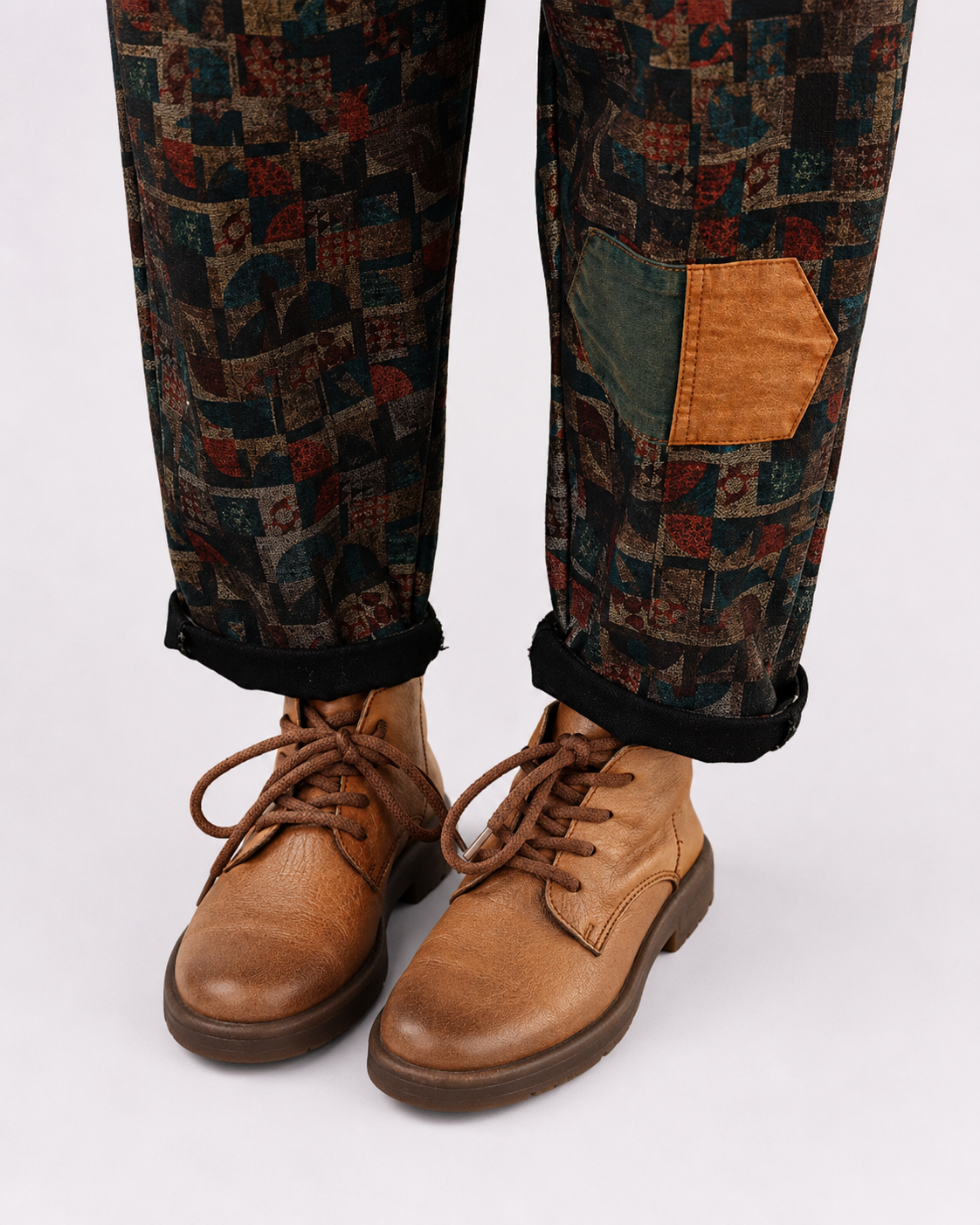 Salopette Patchwork Oversize Vintage