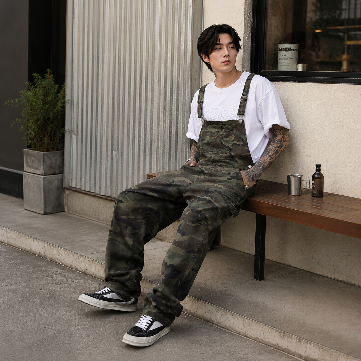 Le camouflage utilitaire en coton