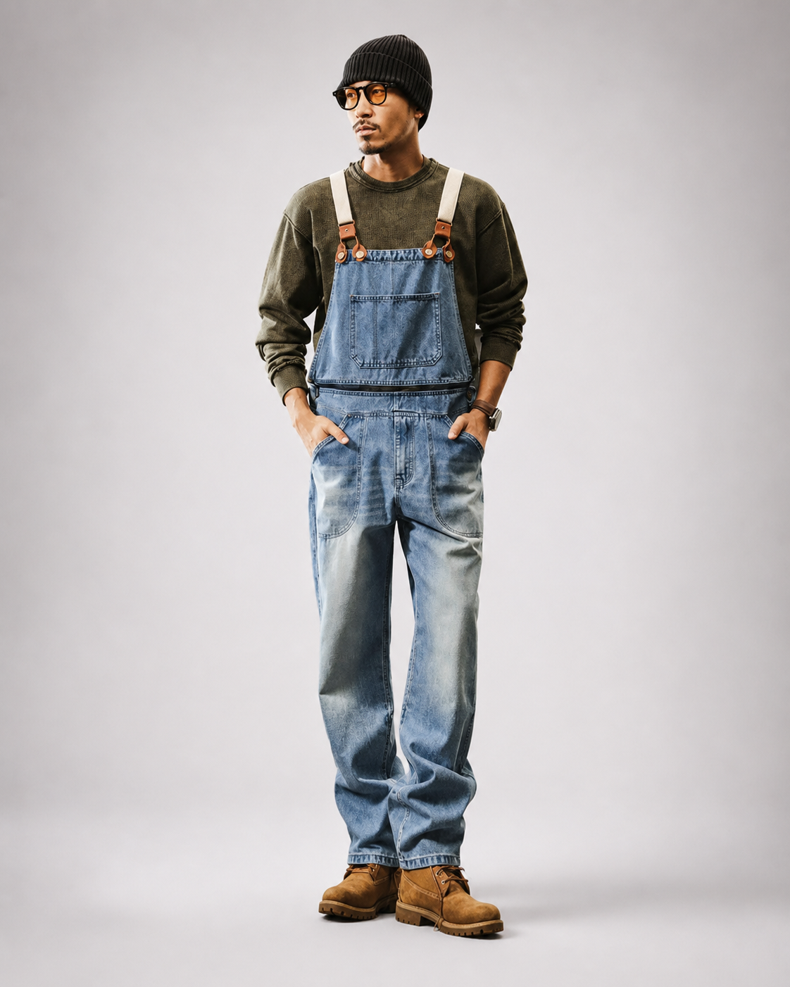 Salopette Workwear à Poches