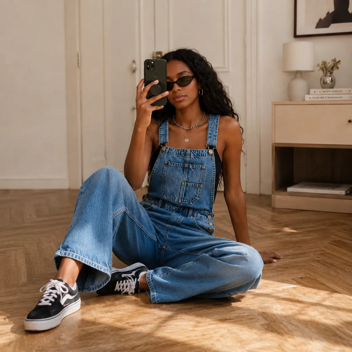Le denim distressed au féminin