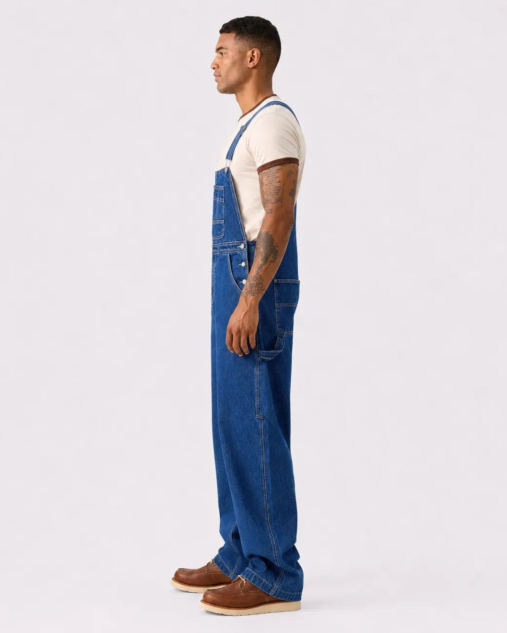 Salopette Denim Vintage Droite Homme