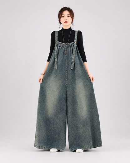 Salopette Jean Large Casual