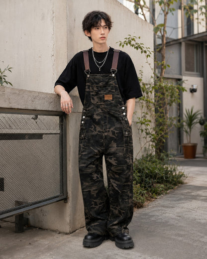 Salopette Camouflage Style Américain