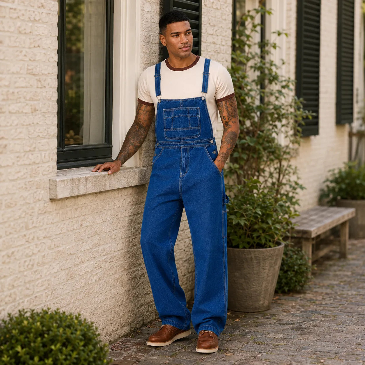 Le workwear américain dans un denim patiné
