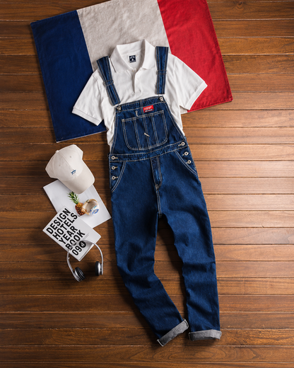 Salopette Denim Coupe Slim