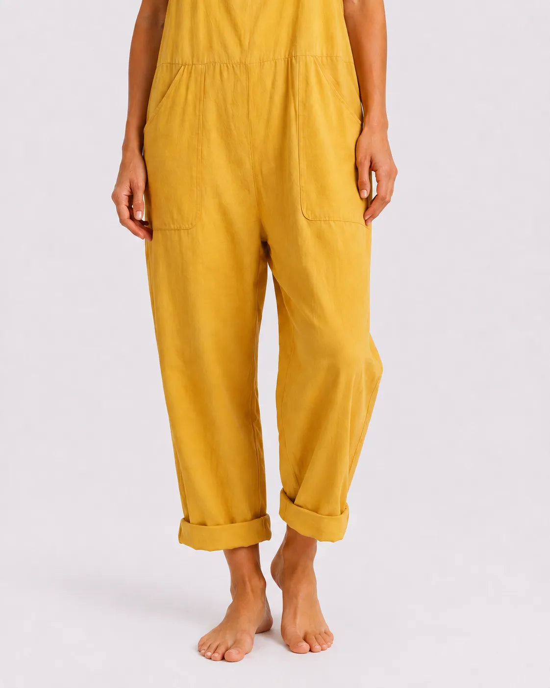 Salopette Ample Coton Lin Femme