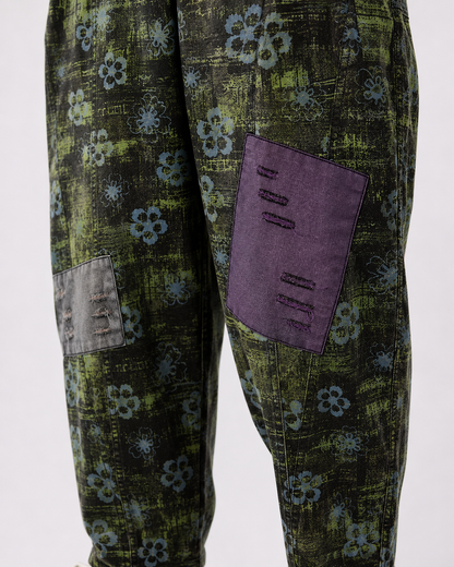 Salopette Denim Imprimé Loose