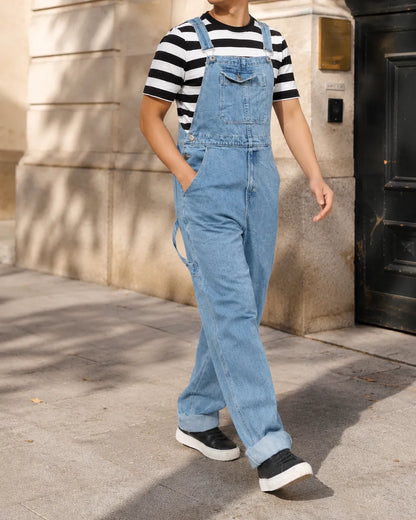 Salopette Denim Workwear Grande Taille