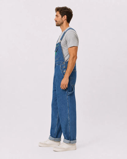 Salopette Jean Coupe Droite Homme