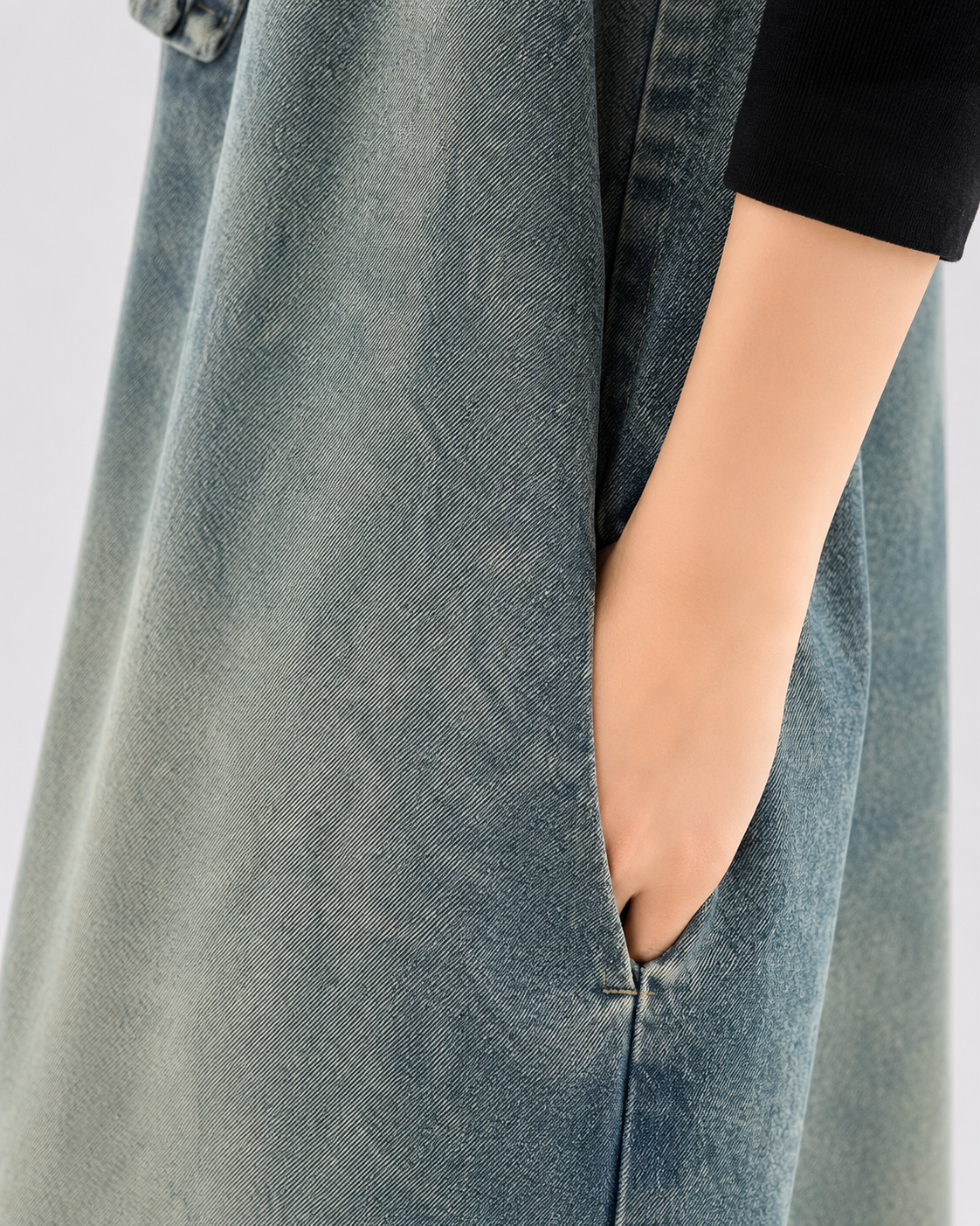 Salopette Jean Large Casual