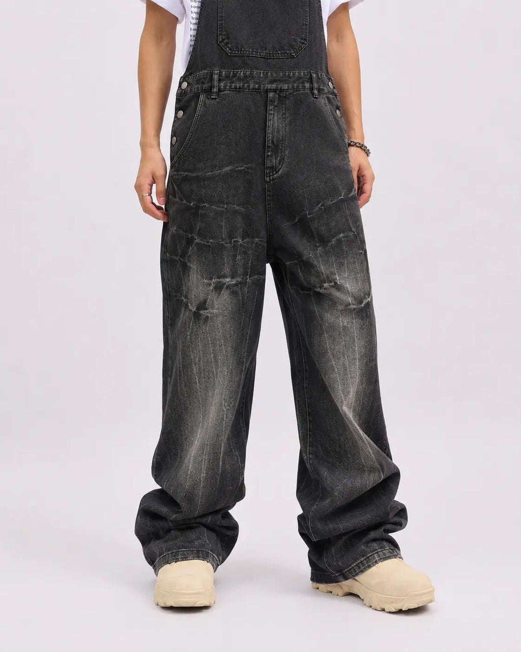 Salopette Denim Oversize Homme