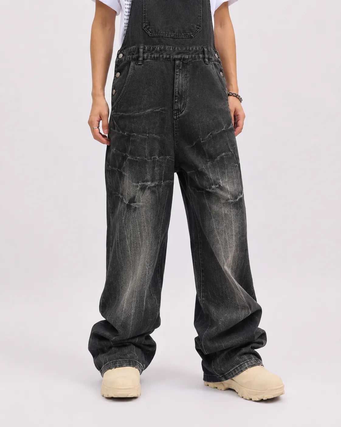 Salopette Denim Oversize Homme