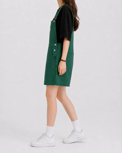 Salopette Verte Short Cargo