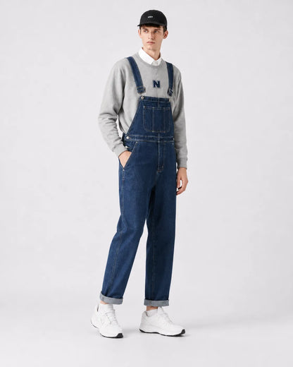 Salopette Denim Large Homme