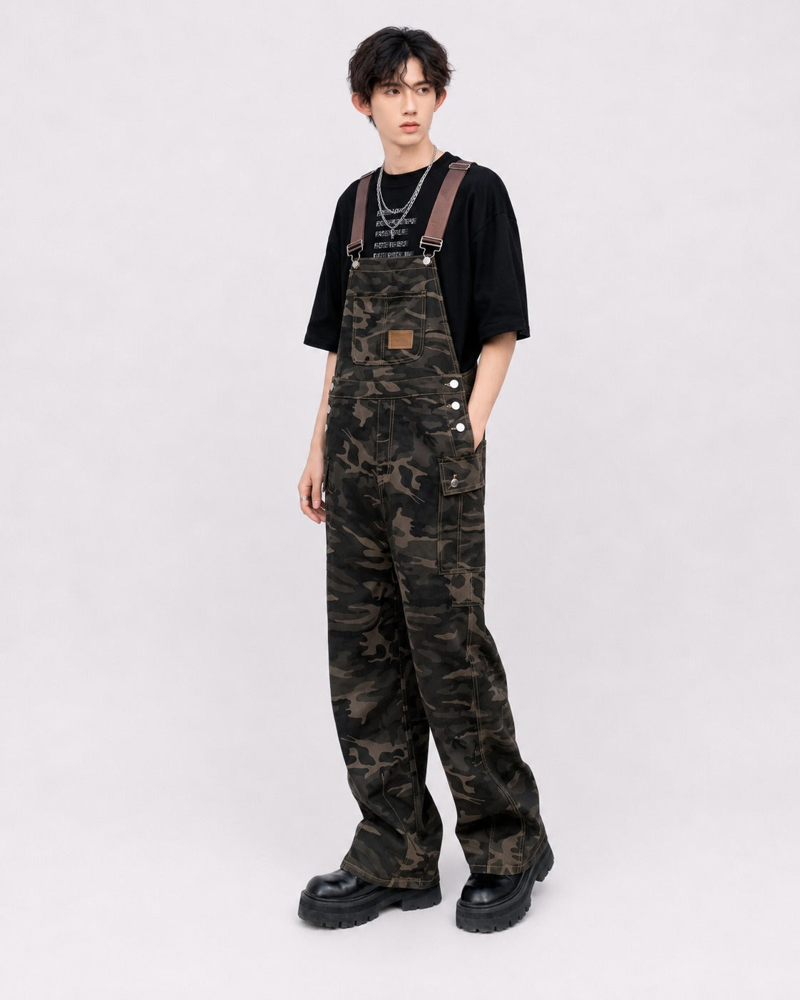 Salopette Camouflage Style Américain
