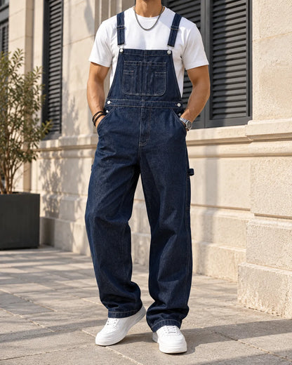 Salopette Denim Grande Taille Homme