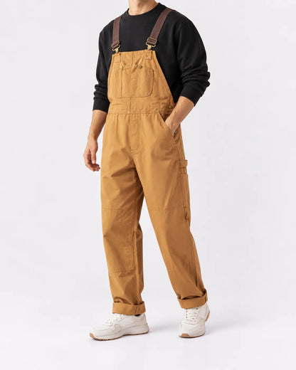 Salopette Cargo Coton Multipoches Unisexe