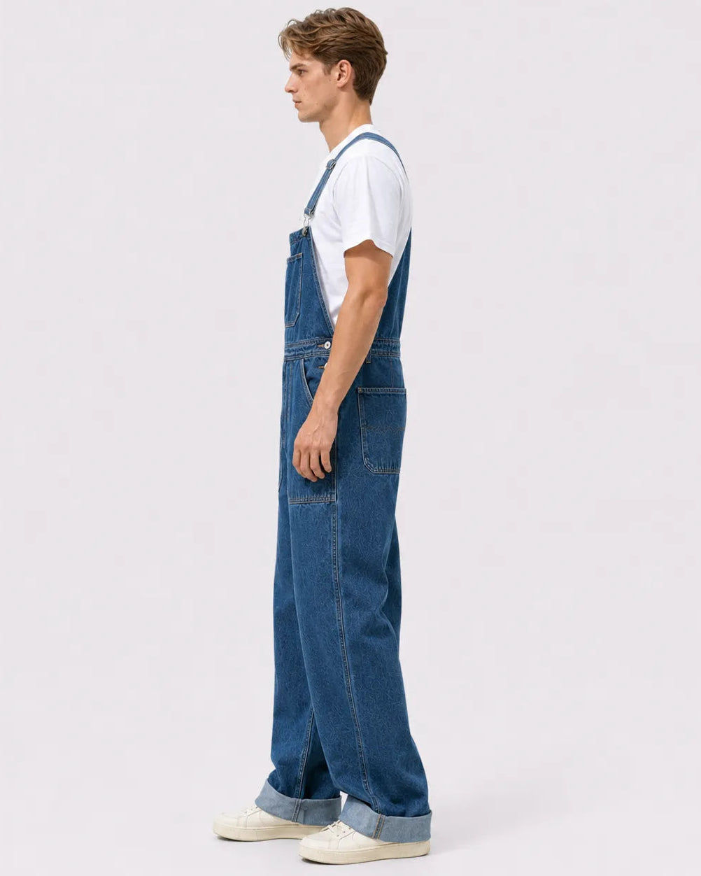 Salopette Denim Large Vintage Homme