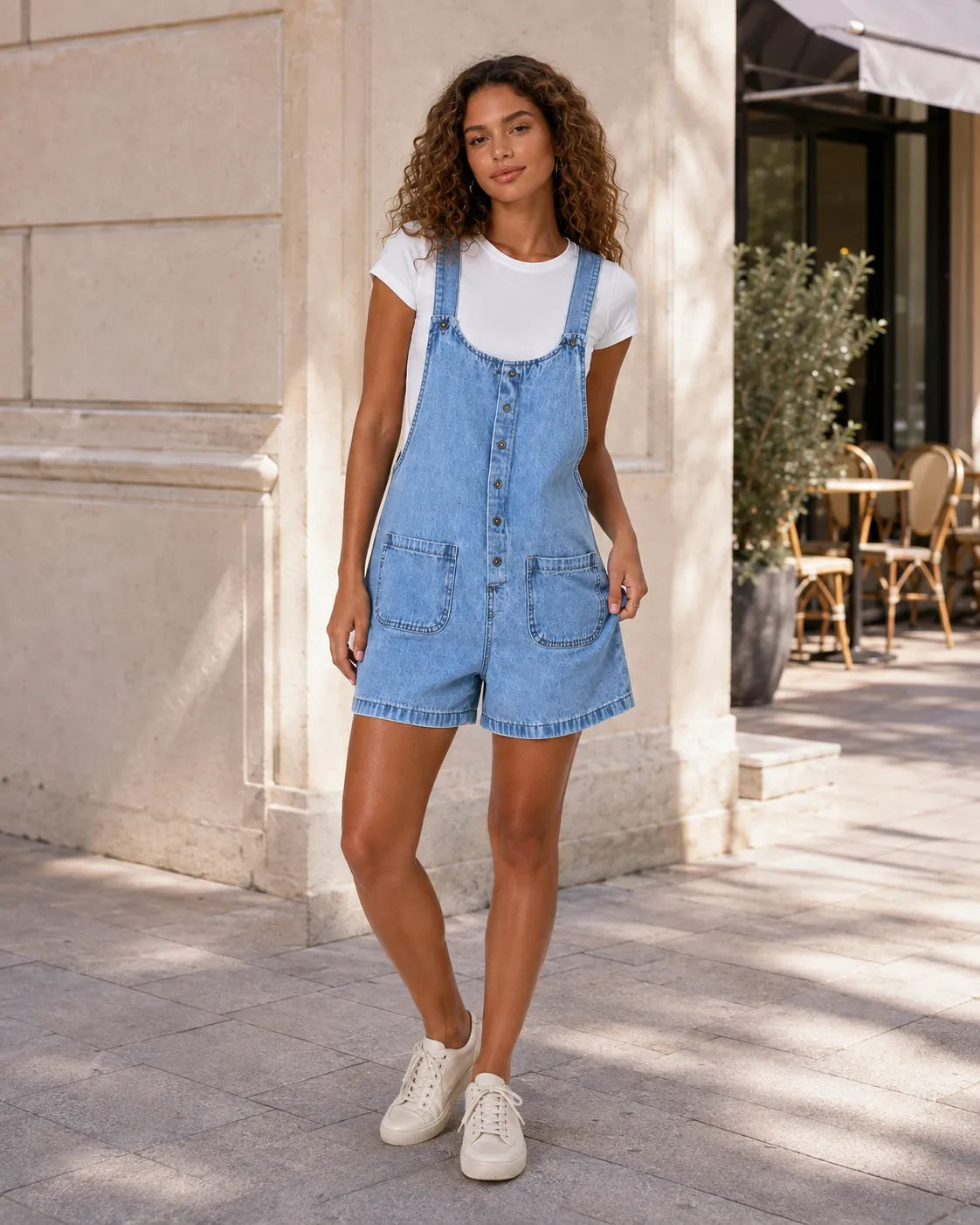 Salopette Short Estivale Femme