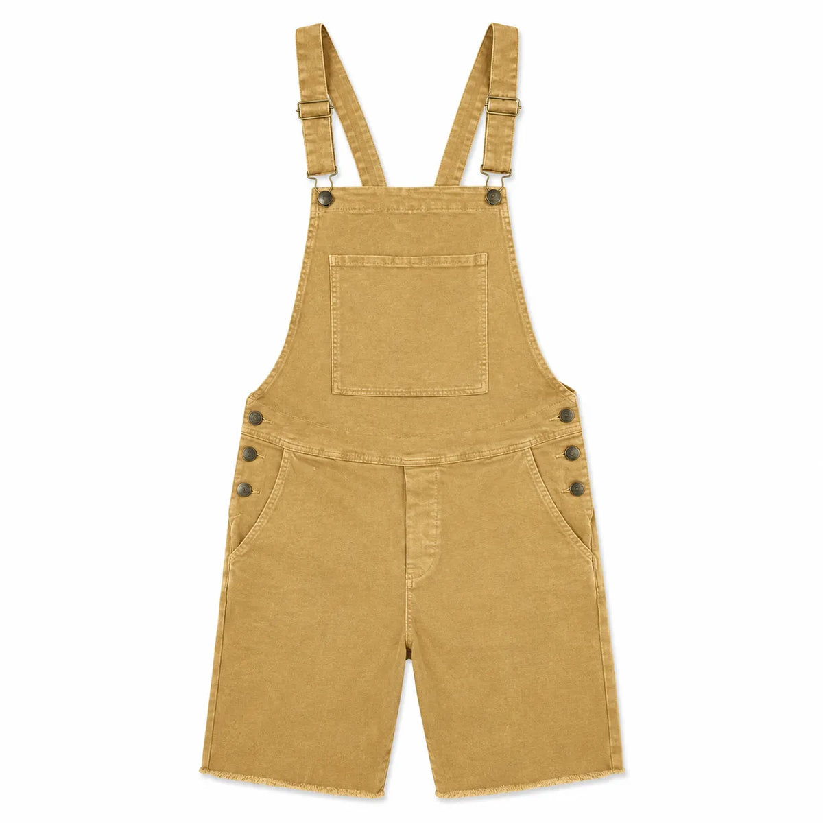 Salopette Short Denim Déchirée Homme