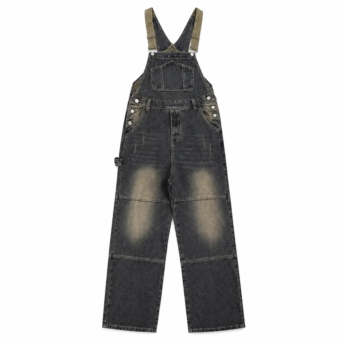 Salopette Denim Multipoches Vintage Homme