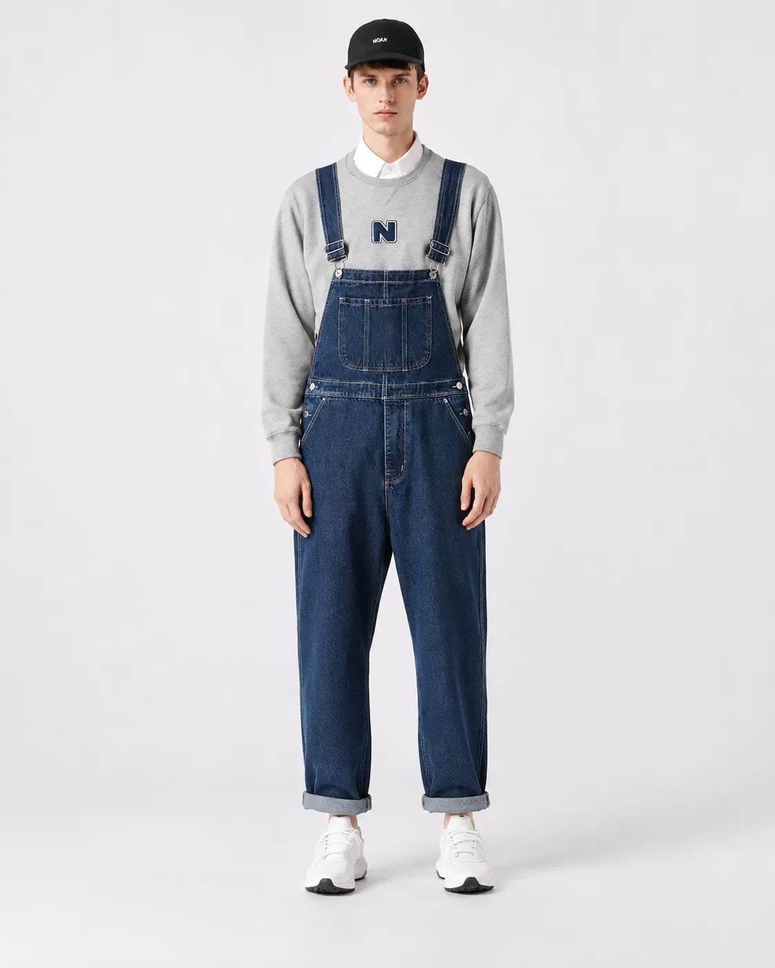 Salopette Denim Large Homme
