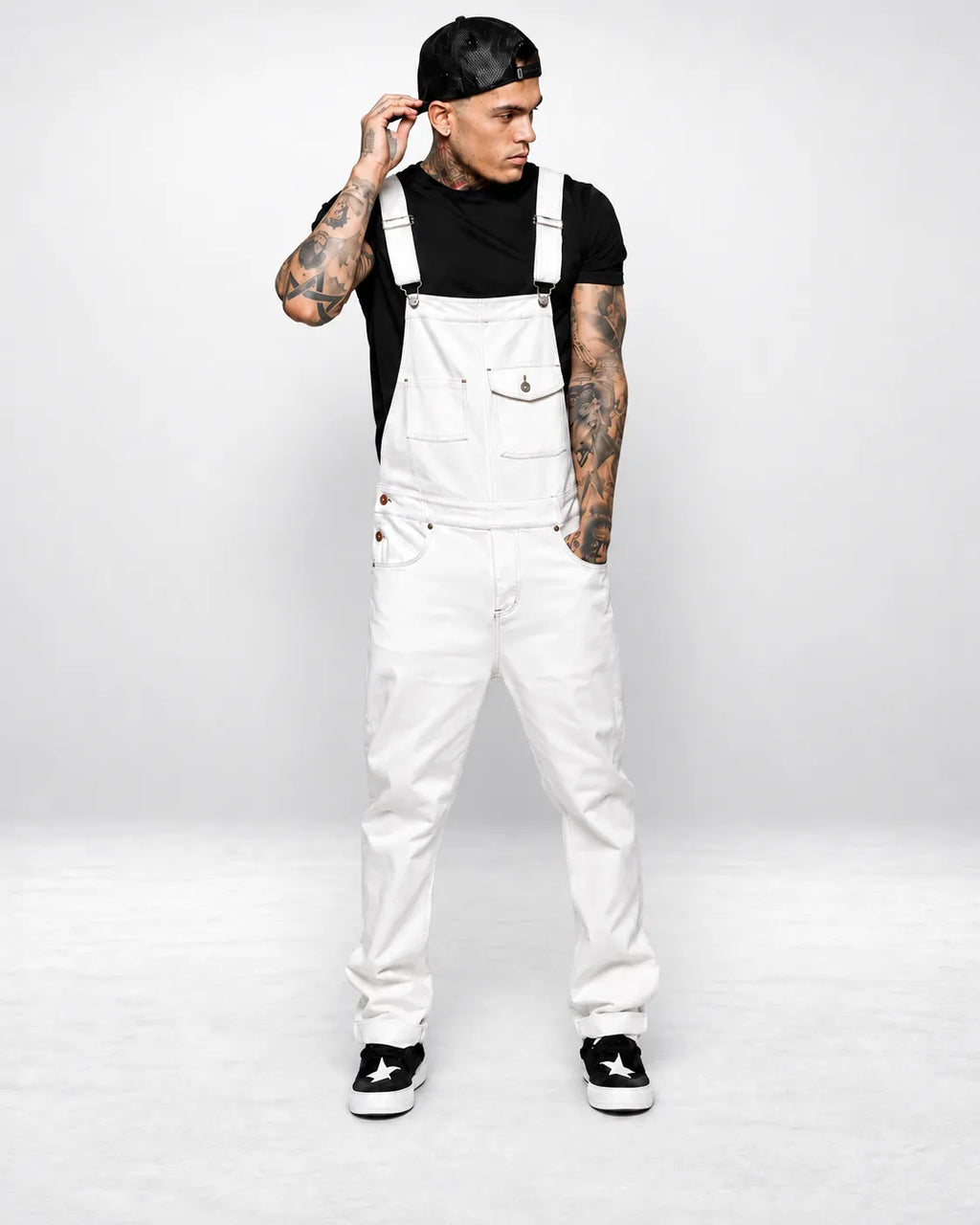 Salopette jean streetwear homme