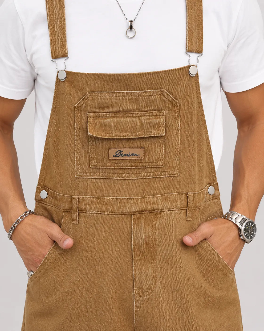 Salopette Streetwear Coupe Loose