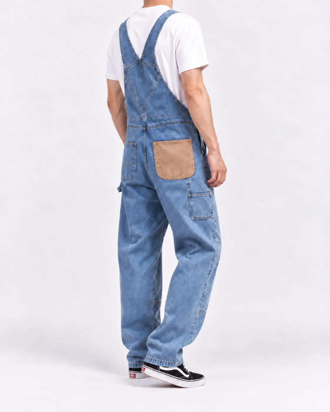 Salopette Denim Cargo Rétro Homme