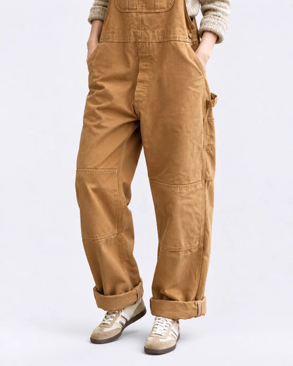 Salopette Ample Taille Haute Femme