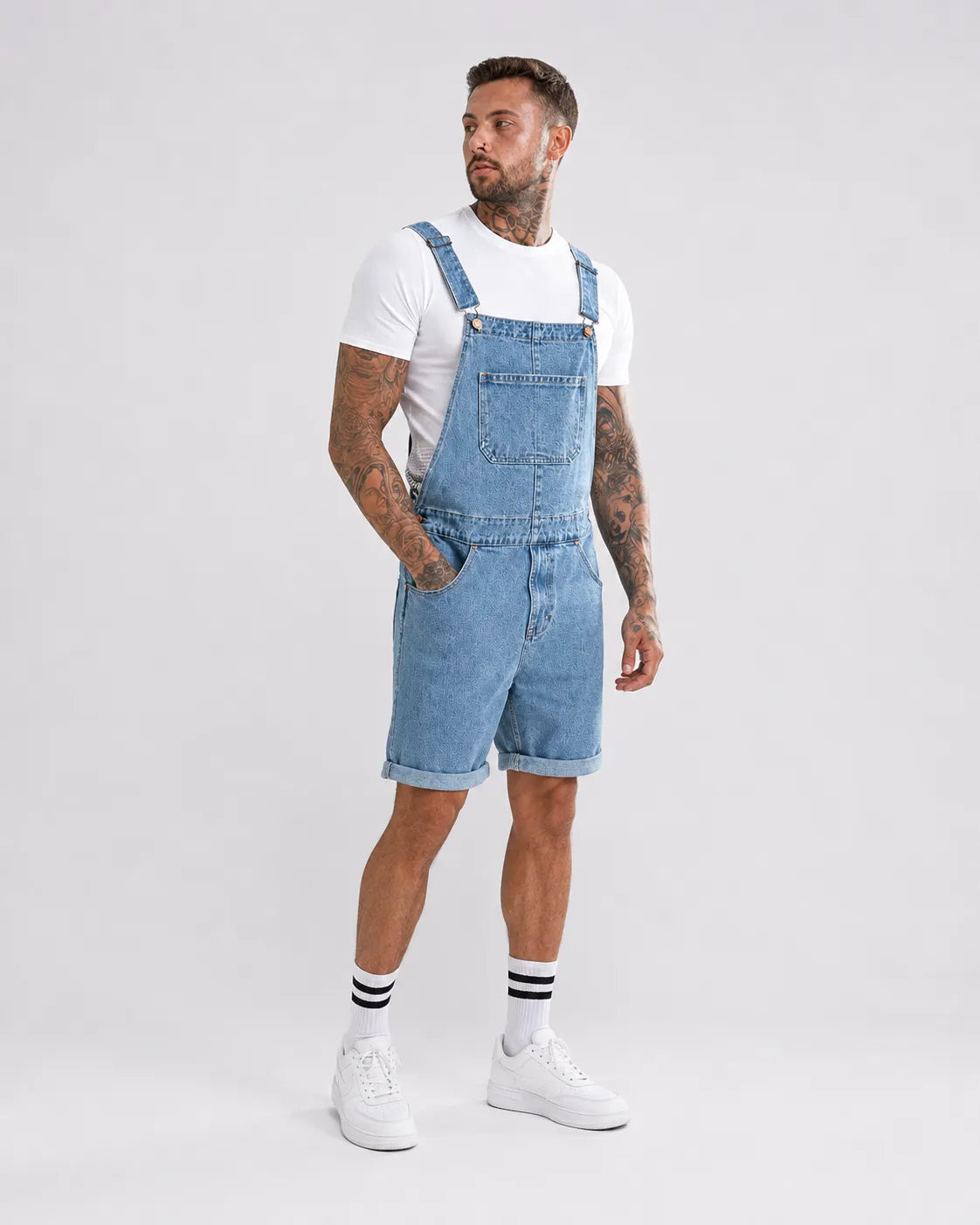 Salopette Courte Homme Moderne