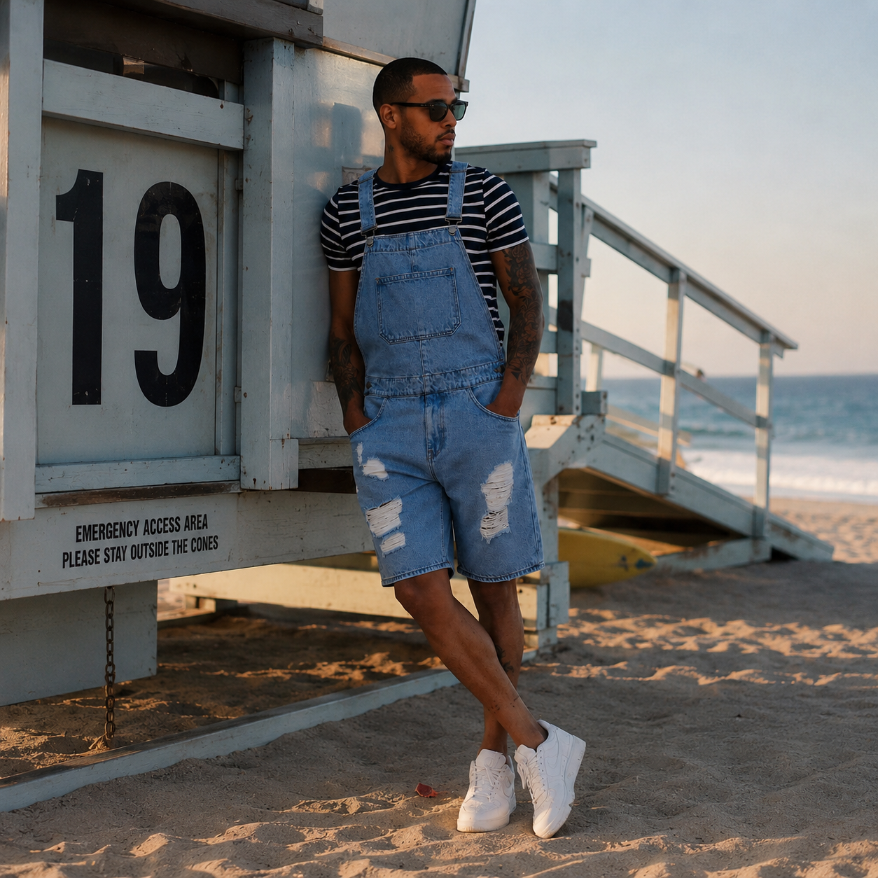 Le short denim souple