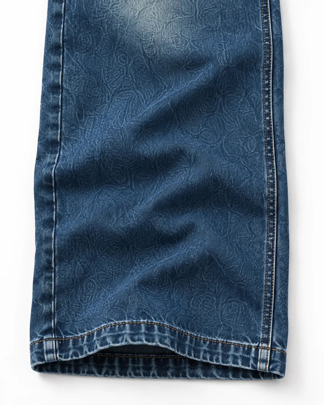 Salopette en jean baggy à grandes poches