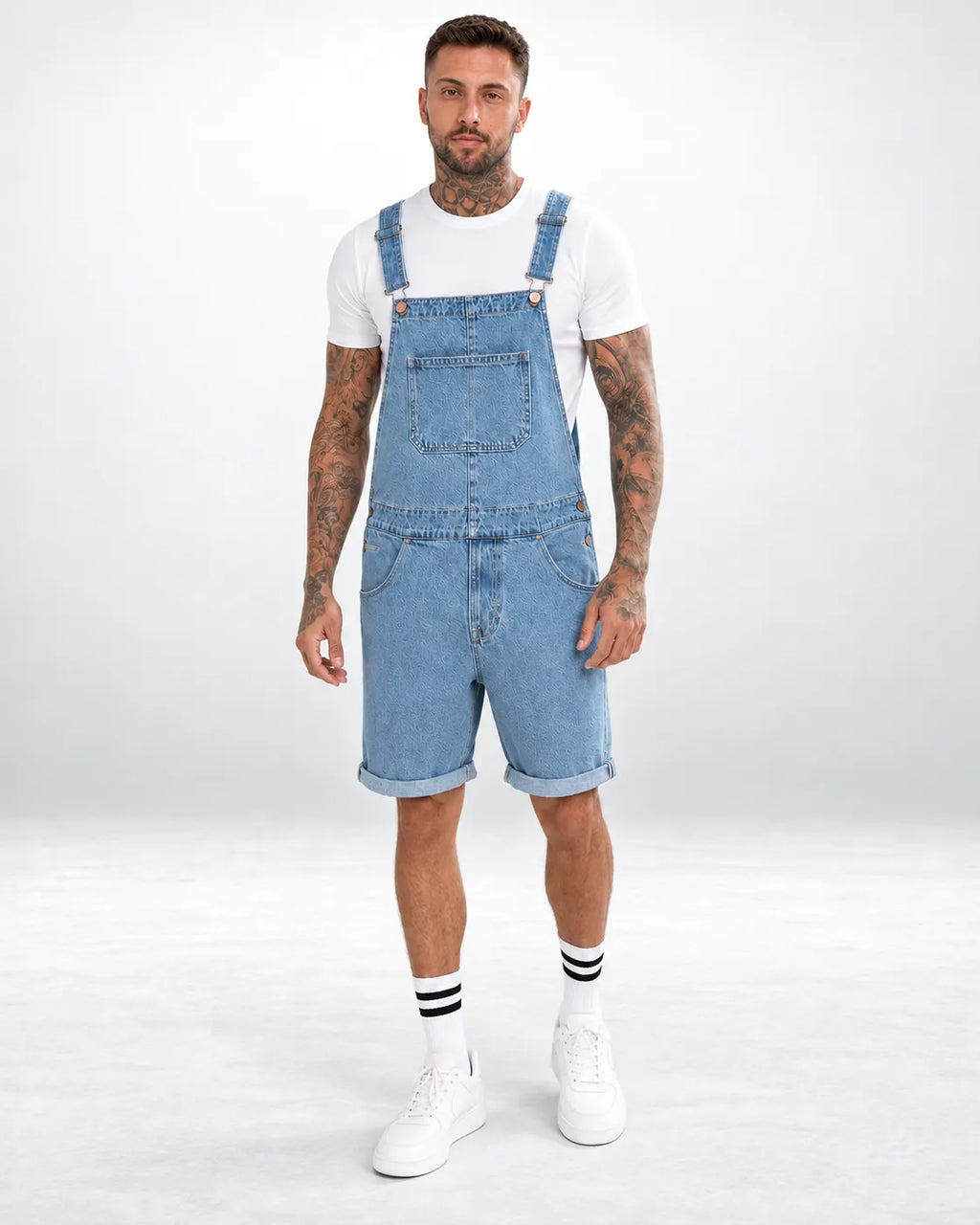 Salopette Courte Homme Moderne