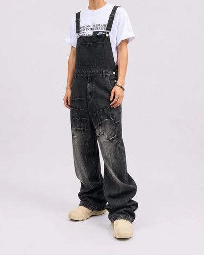 Salopette Denim Oversize Homme