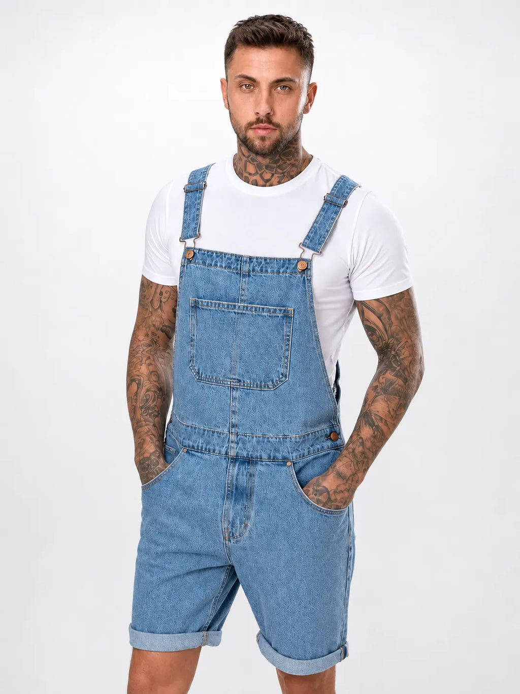 Salopette Courte Homme Moderne